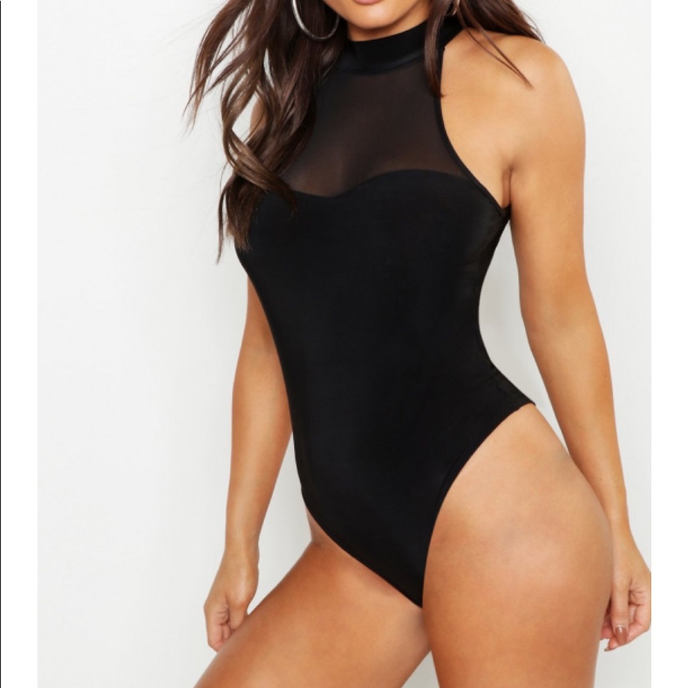Boohoo black bodysuit